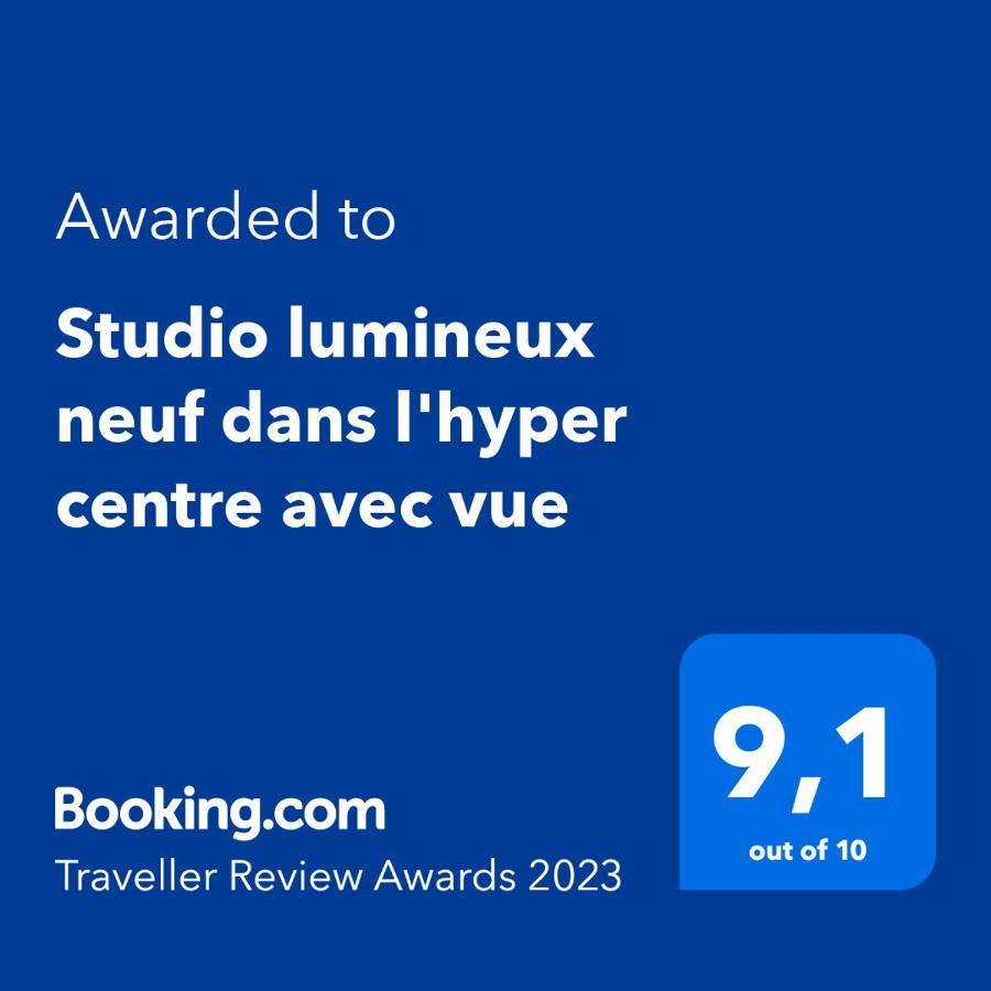 שאמוני Studio Lumineux Neuf Dans L'Hyper Centre Avec Vue מראה חיצוני תמונה